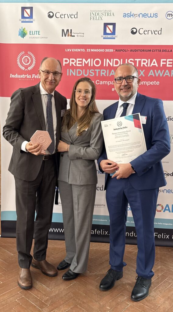 Giuseppe Di Sorbo, Presidente Eubios S.r.l. - Francesca Meucci, Lean Project Manager Sapio Life S.r.l. - Roberto Calzolaio, Amministratore Delegato Eubios S.r.l
