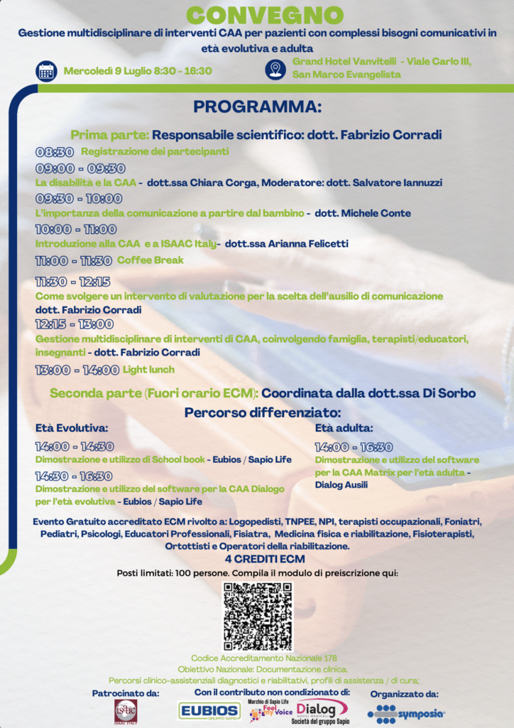 programma convegno caa crediti ecm